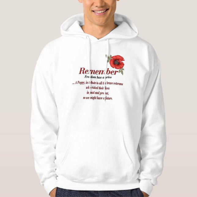 Remember Poppy Hoodie (Front)