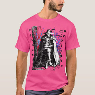 Remember Remember The Fifth Of November Illustrati T-Shirt