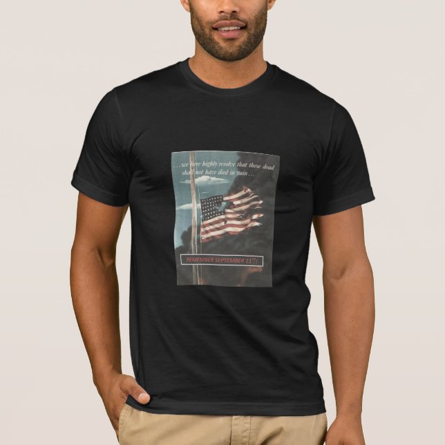 Remember September 11th T-Shirt (Front)