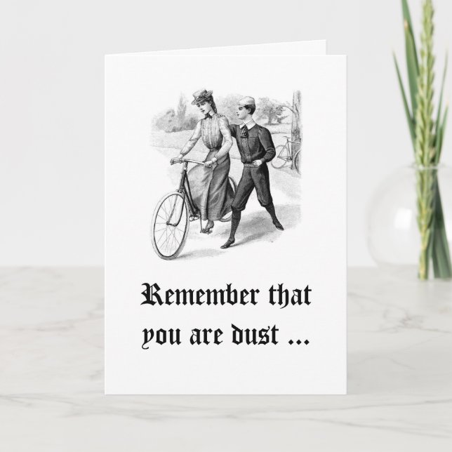 Remember that you are Dust Holiday Card (Front)