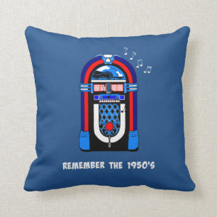 Remember the 1950's, juke box cushion