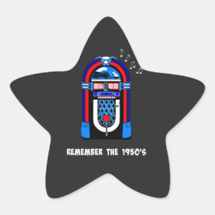 Remember the 1950's star sticker