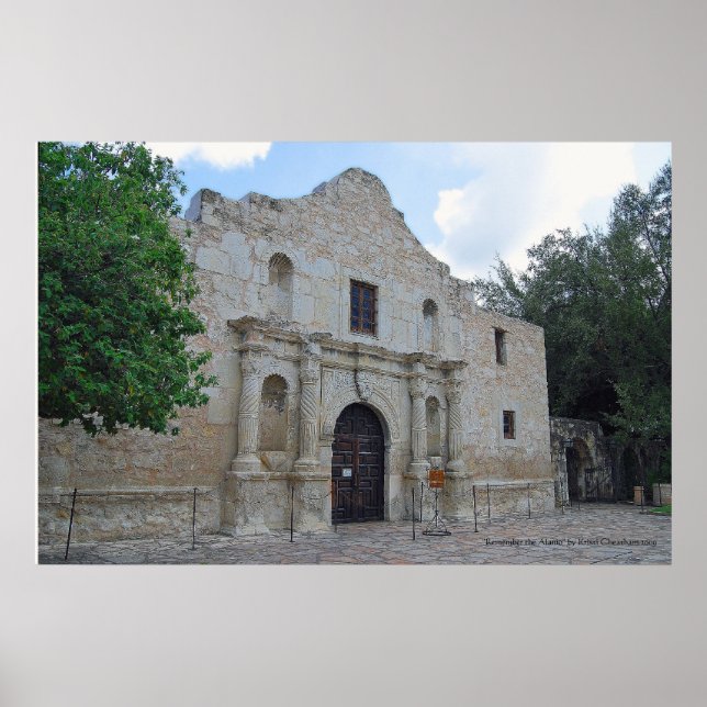 "Remember the Alamo" by Kris... Poster (Front)