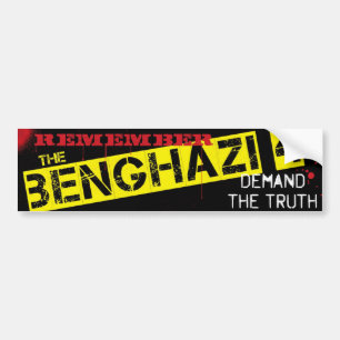Remember the Benghazi 4 Bumper Sticker