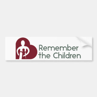 Remember the Children Bumper Sticker