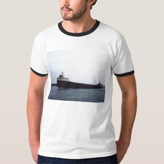Remember the Crew of the Edmund Fitzgerald T-Shirt (Front)