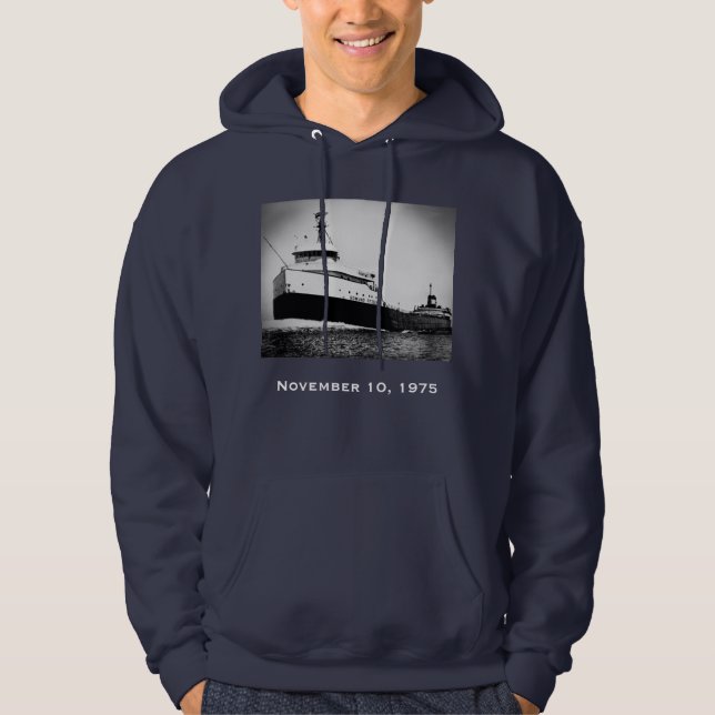 Remember the Edmund Fitzgerald Hoodie (Front)