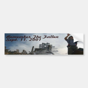 Remember The Fallen Bumper Sticker