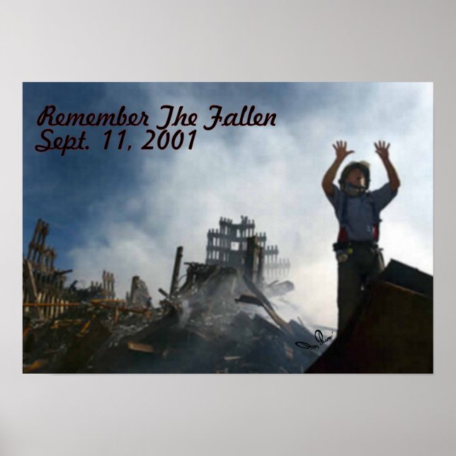 Remember The Fallen Poster (Front)