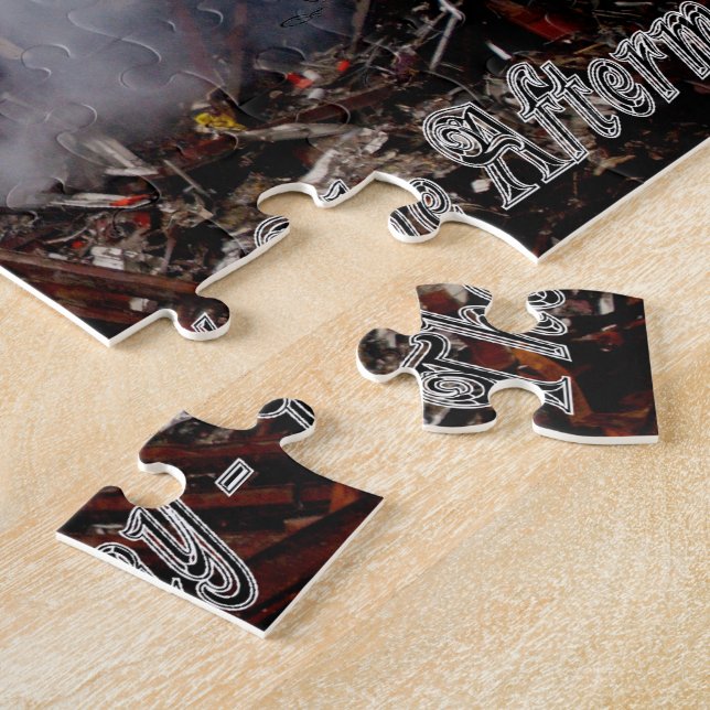 Remember The Fallen - Sept. 11, 2001 Jigsaw Puzzle (Side)