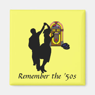 "Remember the Fifties" Magnet