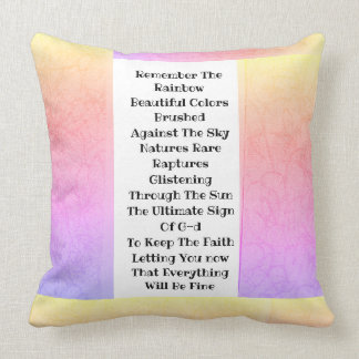 Remember The Rainbow Cushion