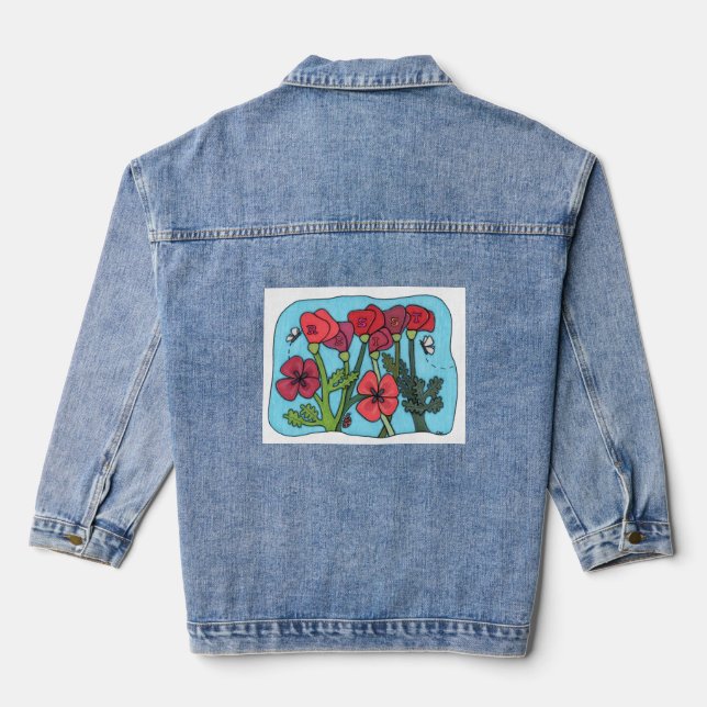 Remember the Resisters Denim Jacket (Back)