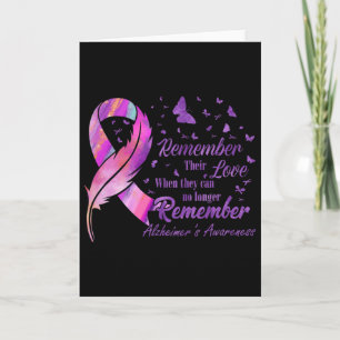 Remember Their Love Heimerheimer's Awareness Card