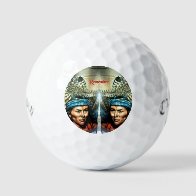 Remember Them 12pk Callaway Golf Balls (Front)