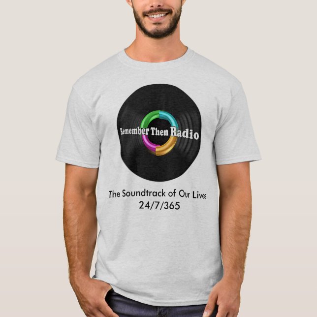 Remember Then Radio Logo Tee (Front)