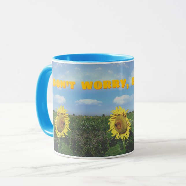 Remember to be happy mug (Front Left)