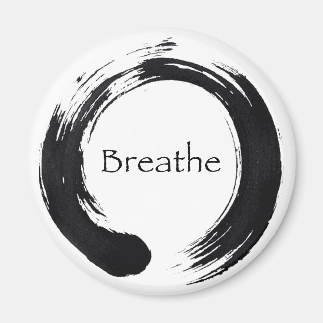 Remember to Breathe! Magnet (Front)