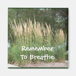 Remember to Breathe Magnet 1