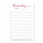 Remember To Do List Organiser with Date