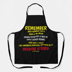 REMEMBER TO VOTE APRON