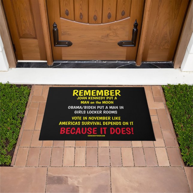 REMEMBER TO VOTE DOORMAT (Outdoor)