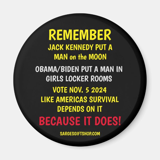 REMEMBER TO VOTE MAGNET (Front)