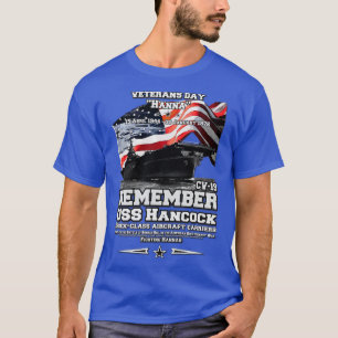 REMEMBER USS HanCV19 US Navy veterans T-Shirt