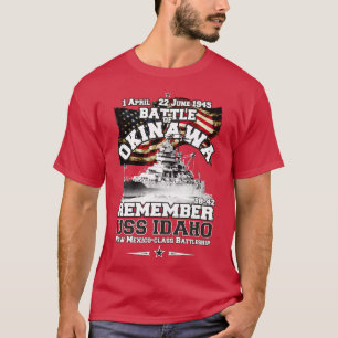 Remember USS Idaho BB42 Battleship T-Shirt