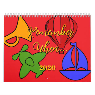Remember When... 2026  Calendar