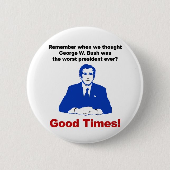 Remember when? 6 cm round badge (Front)