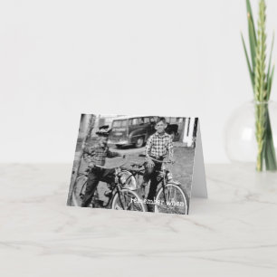 Remember When Note Card