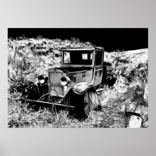 Remember When - Vintage Truck Poster (Front)