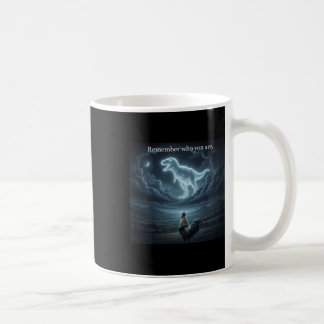 Remember Who You Are Funny Chicken Dinosaur Evolut Coffee Mug