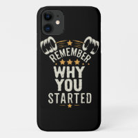 Remember Why You Started. Gym Motivational