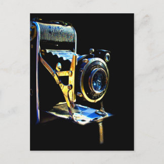 Remember wonderful love moments old camera postcard