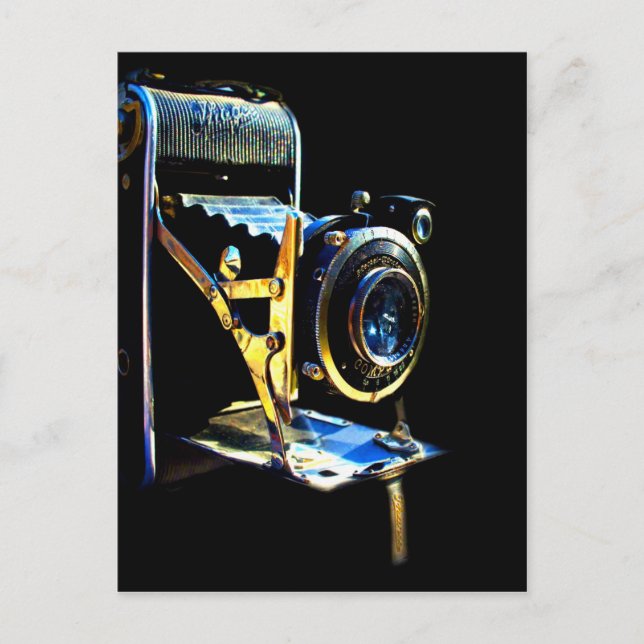 Remember wonderful love moments old camera postcard (Front)