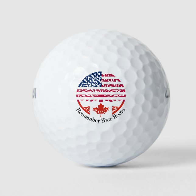 remember yours roots golf balls (Front)