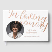 Rememberance Keepsake Modern Memorial Funeral