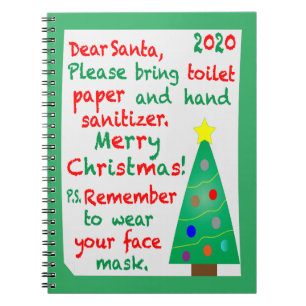 Remembering 2020 Christmas Notebook