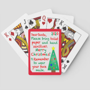 Remembering 2020 Christmas Playing Cards