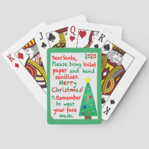 Remembering 2020 Christmas Playing Cards