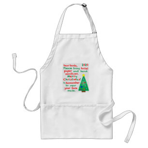 Remembering 2020 Christmas Standard Apron