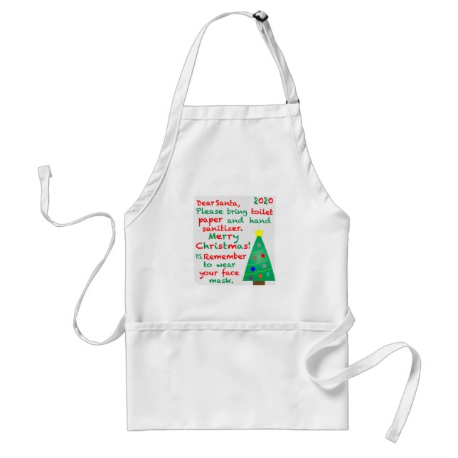 Remembering 2020 Christmas Standard Apron (Front)