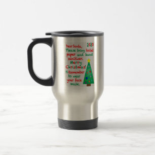 Remembering 2020 Christmas Travel Mug