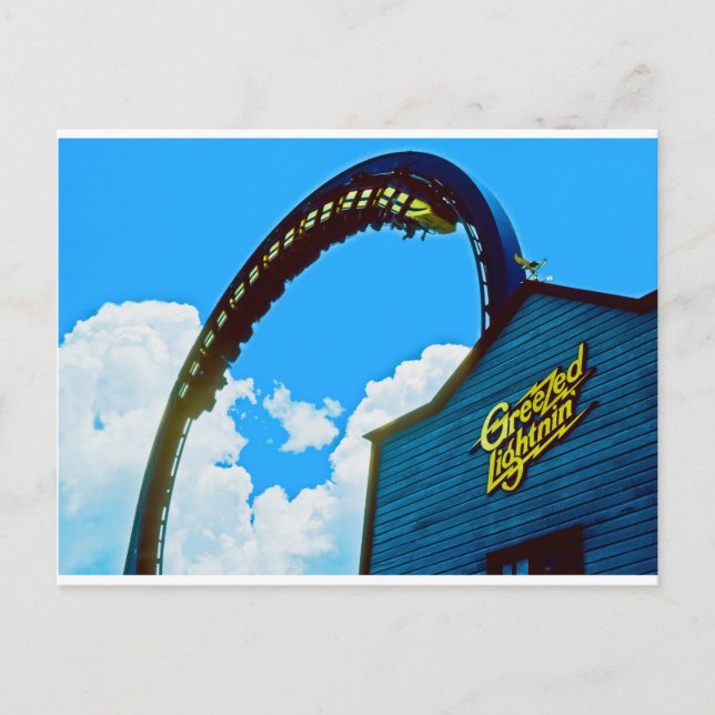 Remembering Astro World Amusement Park Postcard (Front)