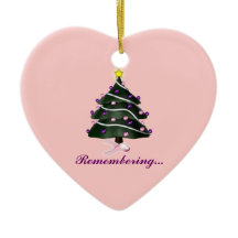 "Remembering.." Christmas Tree/Breast Cancer Aware