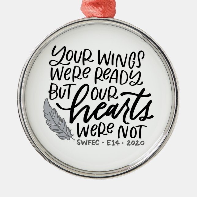 Remembering E14 Ornament (Front)