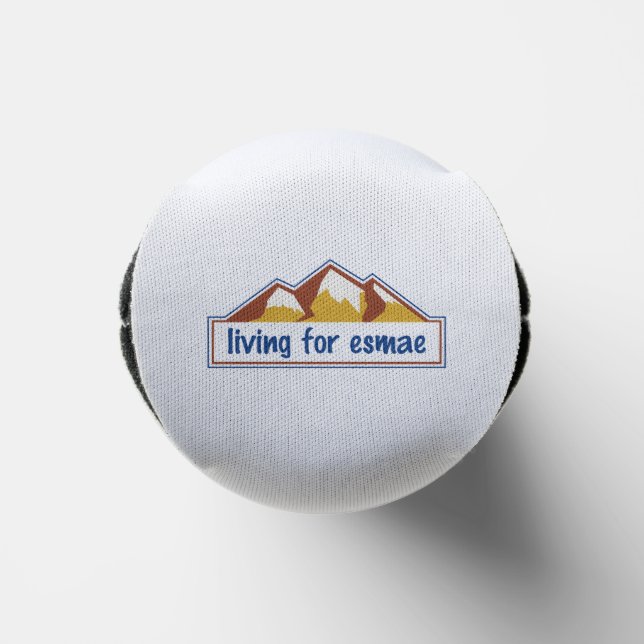 remembering esmae slim 12 oz can koozie (Bottom)