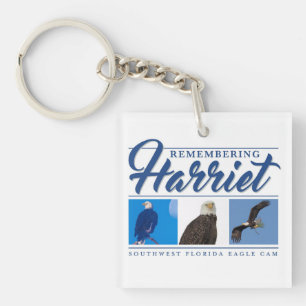 Remembering Harriet- SWFL Eagle Cam Key Ring